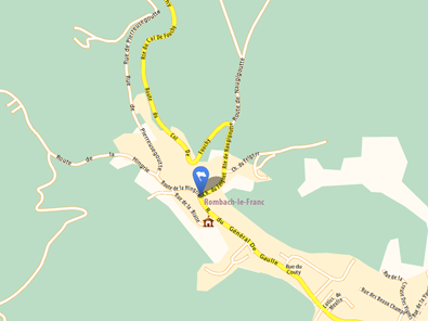 Image du plan du village de Rombach-le-Franc